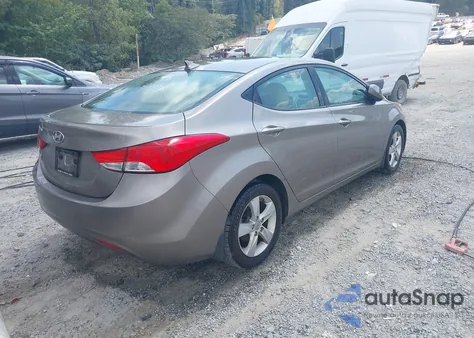 2013 Hyundai Elantra Gls из США, поврежденный, VIN 5NPDH4AE8DH179604